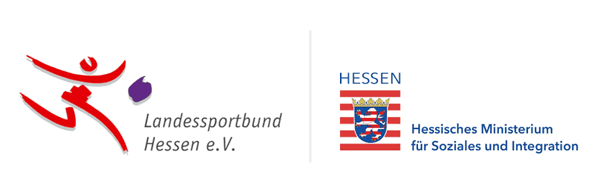 Logo Landessportbund Hessen e.V. und HMSI