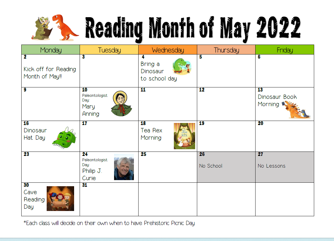 Teaser Reading month of May 2022
